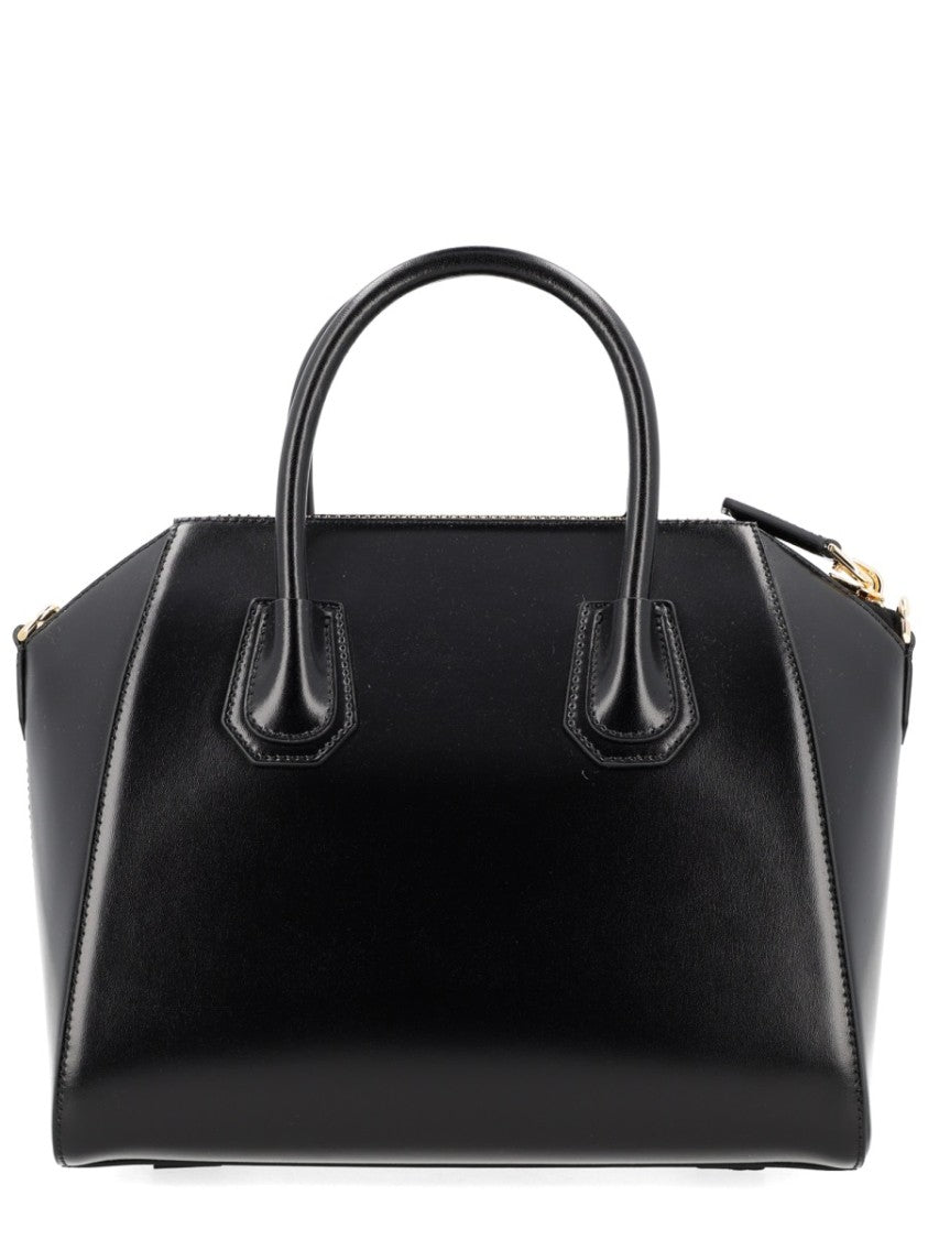 Givenchy Antigona Small Trapezoidal Calf Shoulder Bag