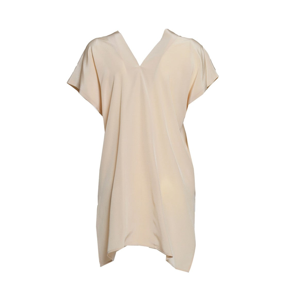 Aspesi Blush Pink Silk Crepe Top
