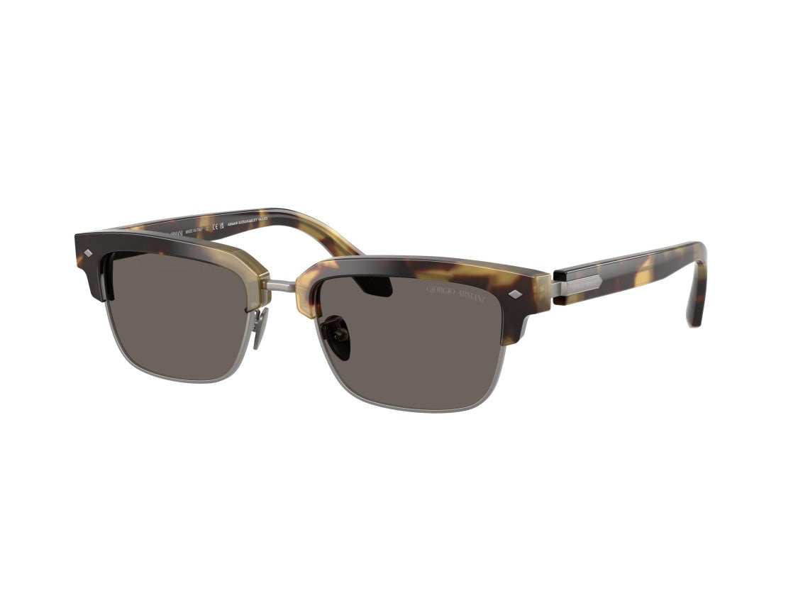 Giorgio Armani Tortoiseshell 0Ar8243 Square Sunglasses