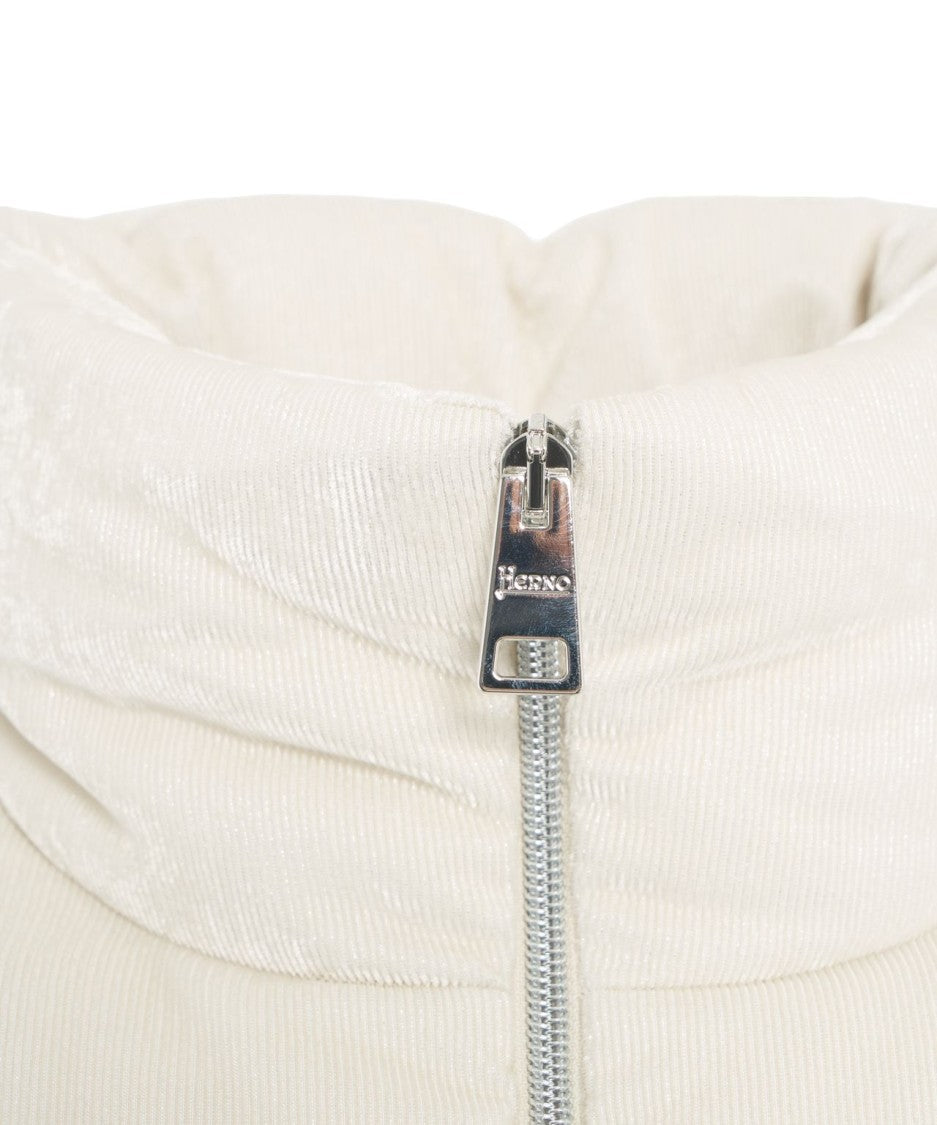 Herno Lightweight Puffer Jacket With High Collar