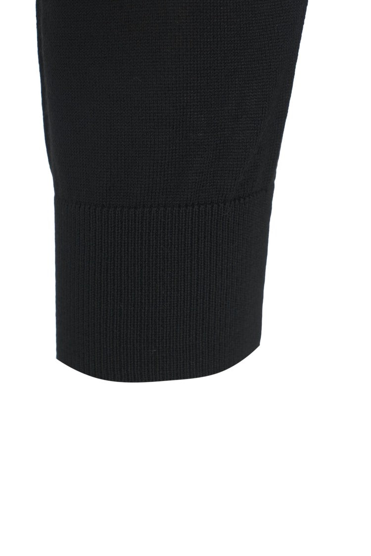 Paolo Pecora Fine Knit Pullover With Classic Polo Collar