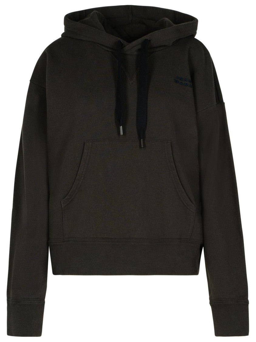 Isabel Marant 'Sylla' Black Cotton Sweatshirt