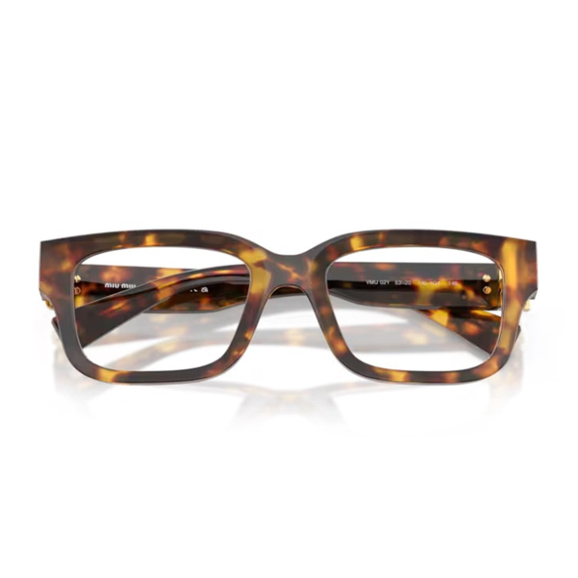 Miu Miu Havana Omu Acetate Oversized Sunglasses