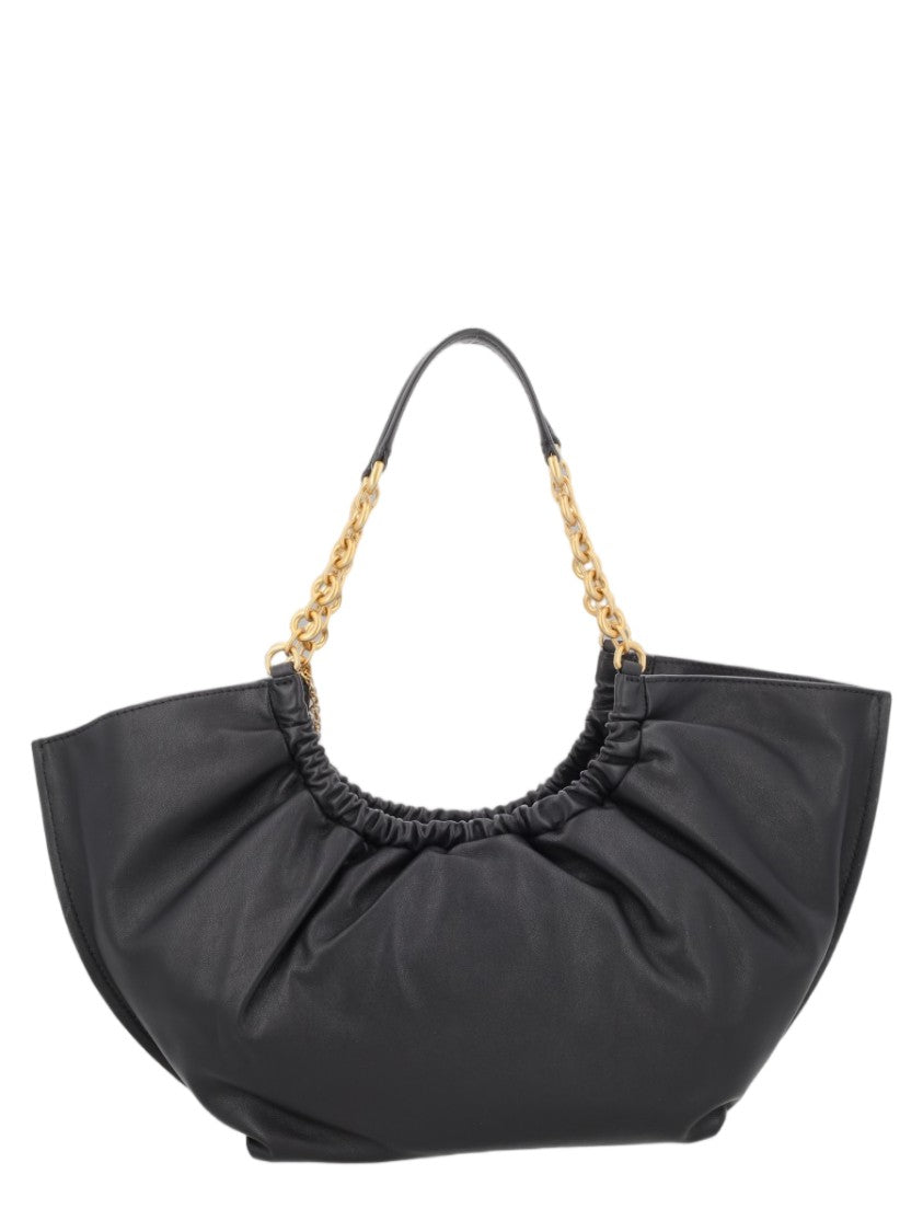 Michael Michael Kors Large Tote In Smooth Leather With Gathered Design