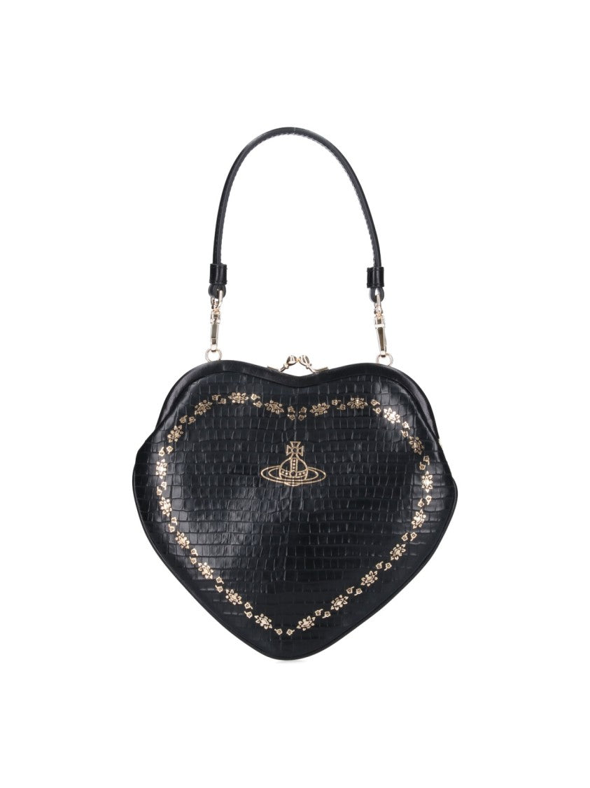 Vivienne Westwood "Belle Heart" Bag Black