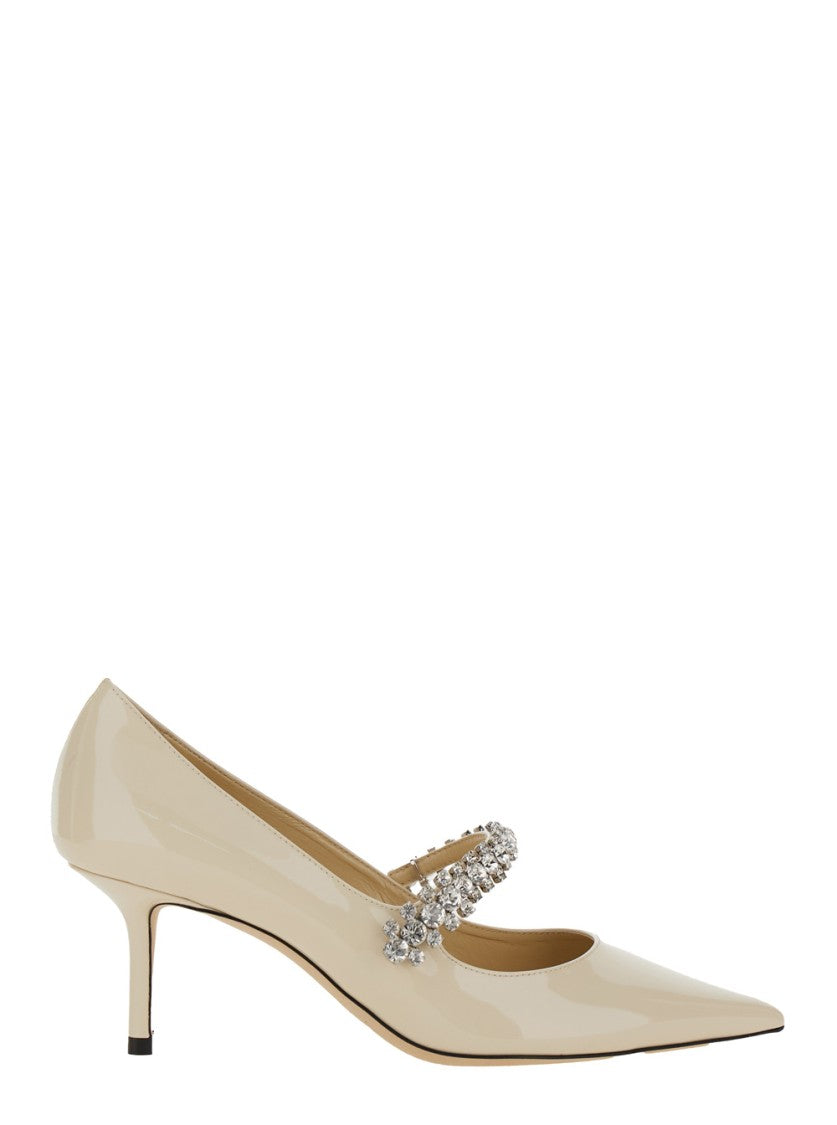 Jimmy Choo Bing' Pumps With Crystal Embellishments