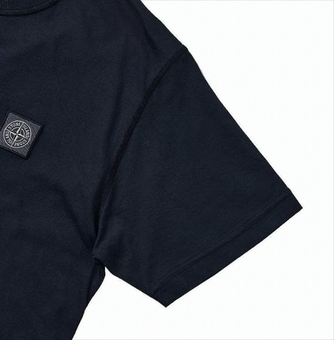 Stone Island Classic Crew Neck Black T-Shirt