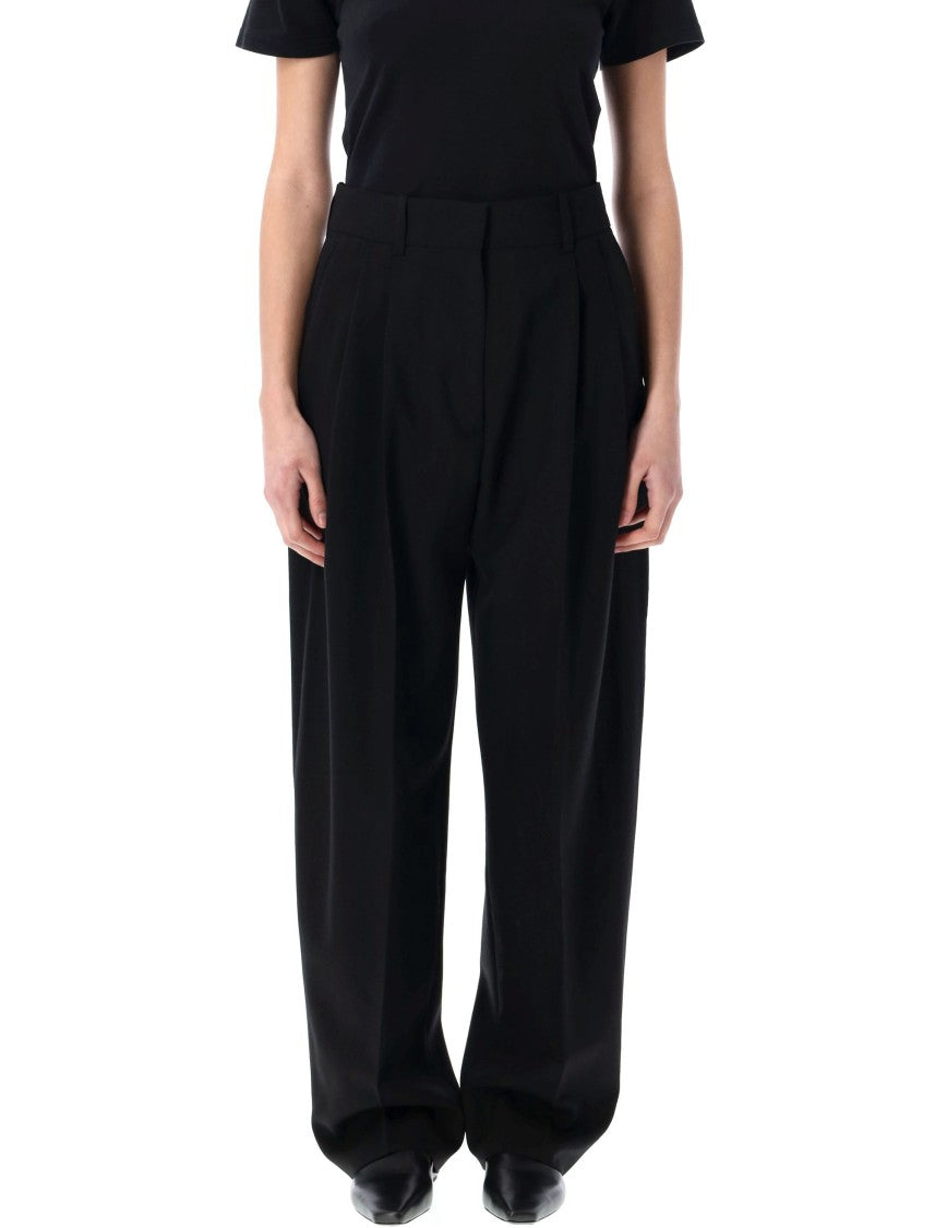 Studio Nicholson Relaxed Tapered Wool Pants