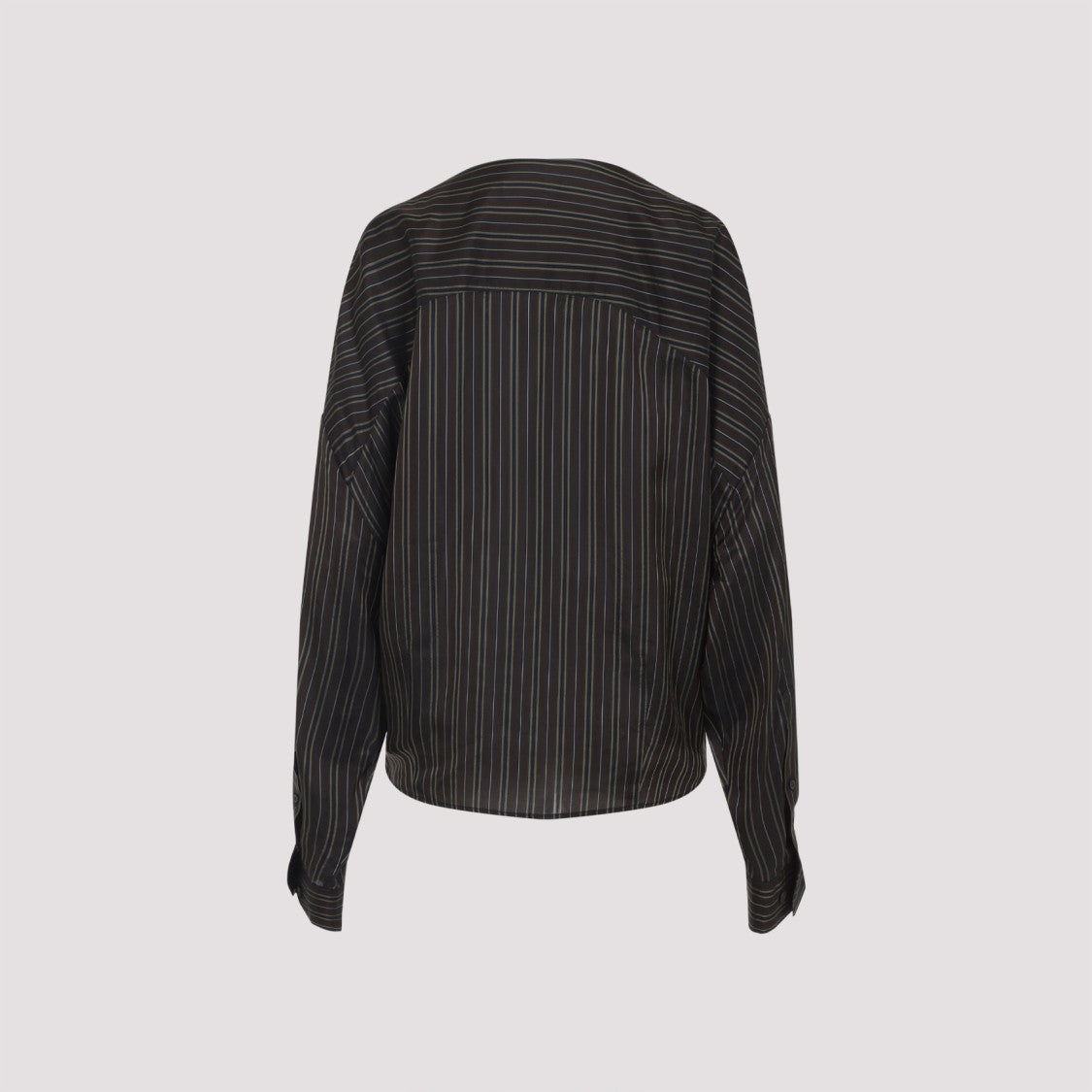 Dries Van Noten Wrap-Style Blouse With Deep V-Neck