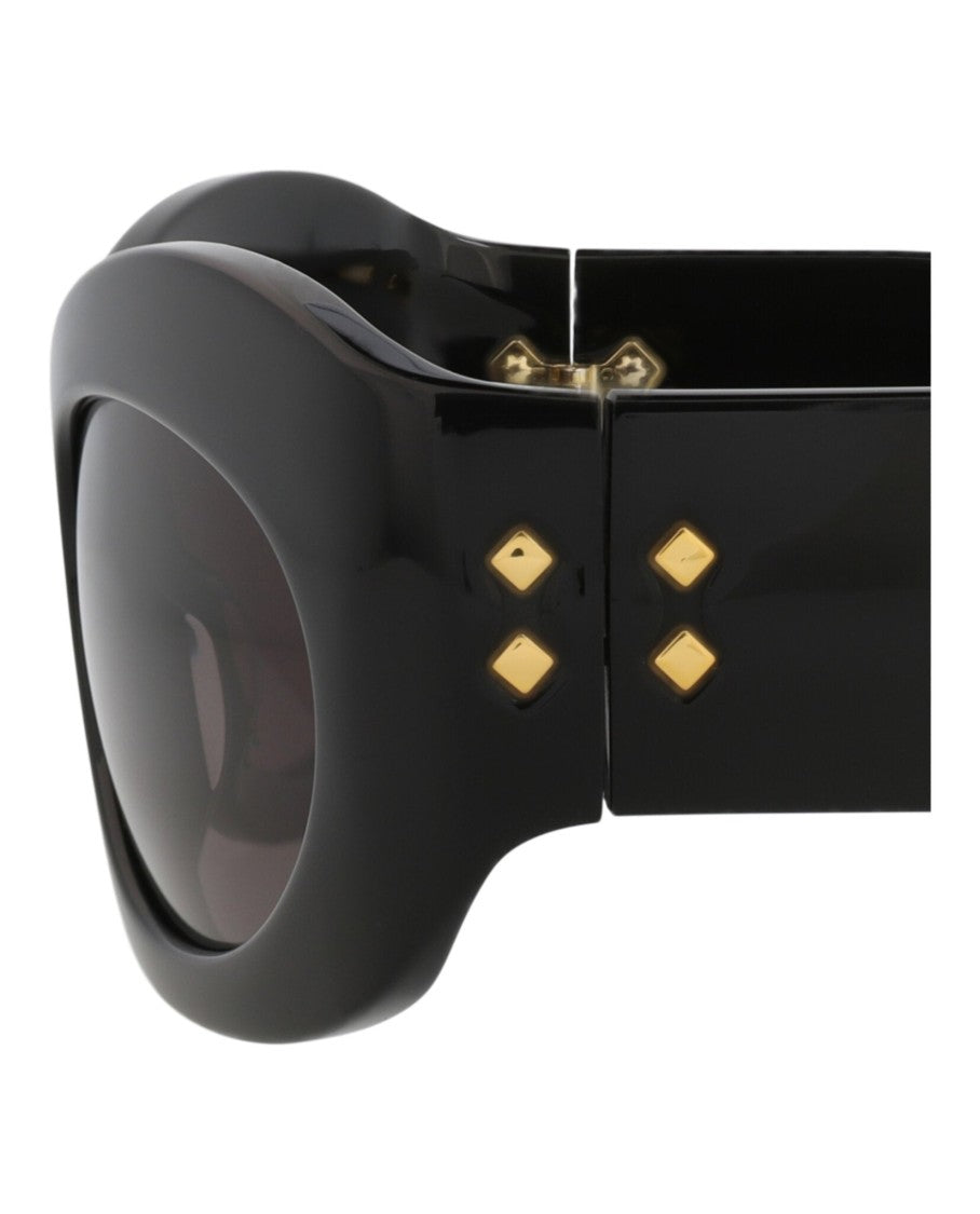 Gucci Shield-Frame Recycled Acetate Sunglasses