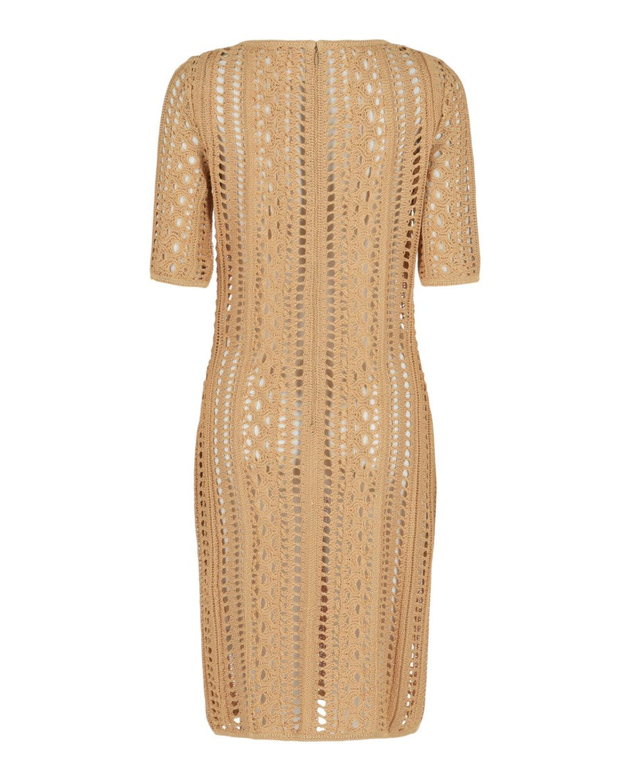 Givenchy Open-Knit Crochet Dress