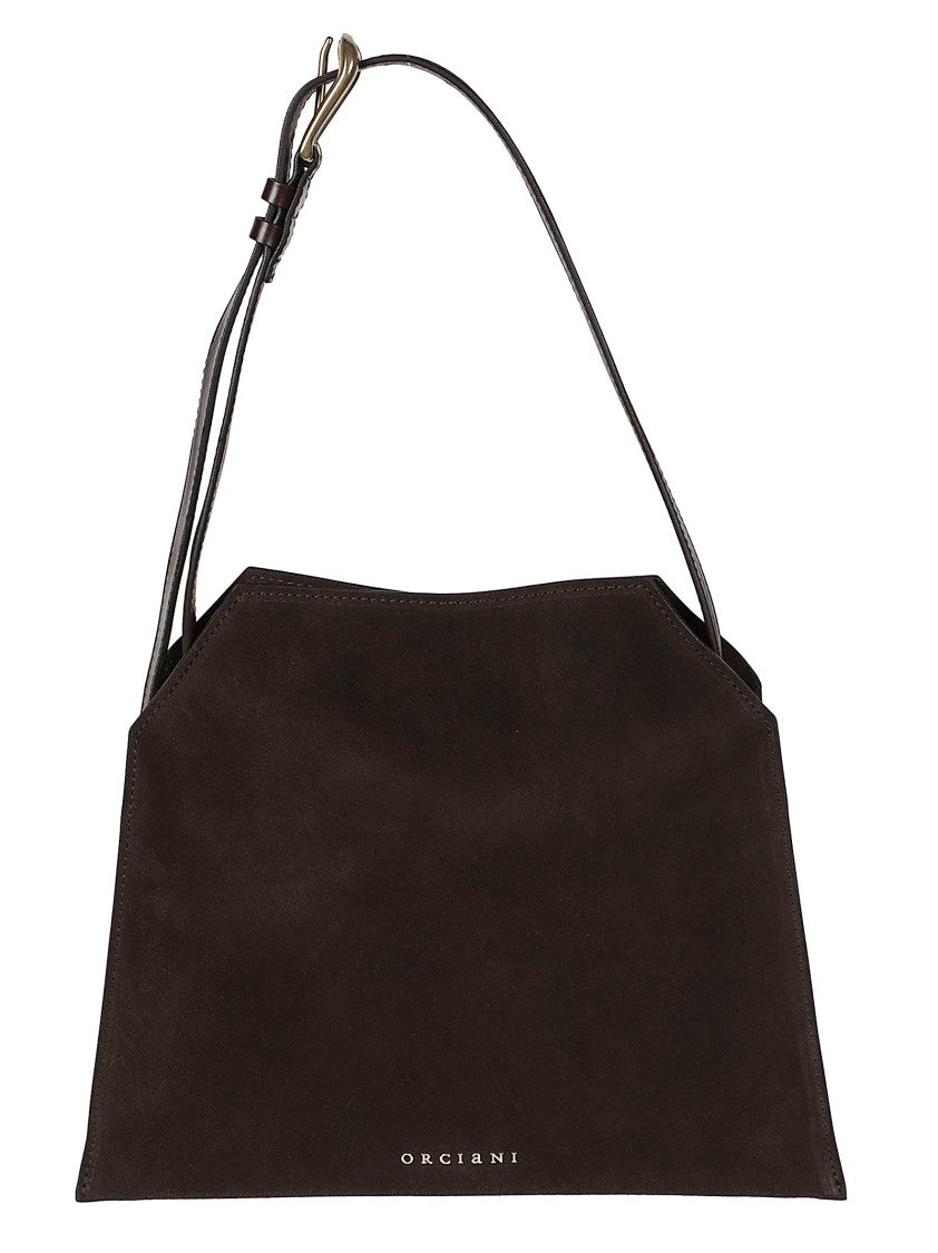 Orciani Trinity Small Calf Leather Tote Bag