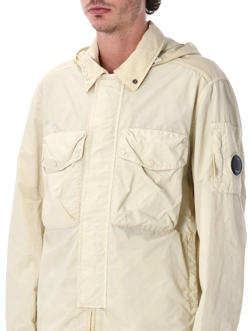 C.P. Company Flatt Nylon Goggle Hood Overshirt