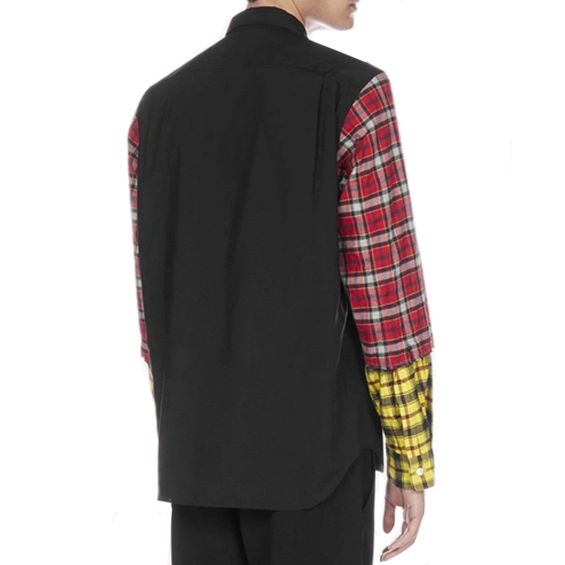 Comme Des Garçons Comme Des Garçons Checked Sleeve Shirt
