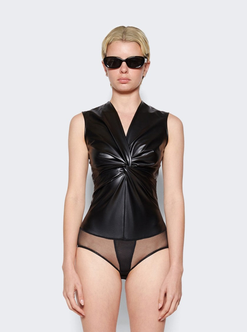 Versace Knotted Bodysuit