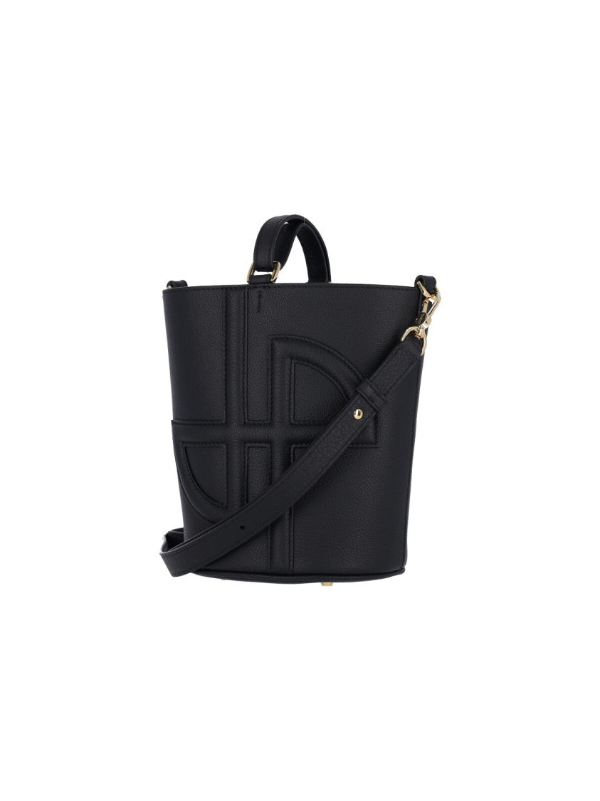 Patou "Jp" Small Bucket Bag – Black