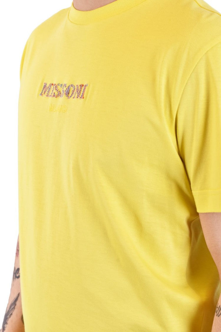 Missoni Yellow Cotton T-Shirt