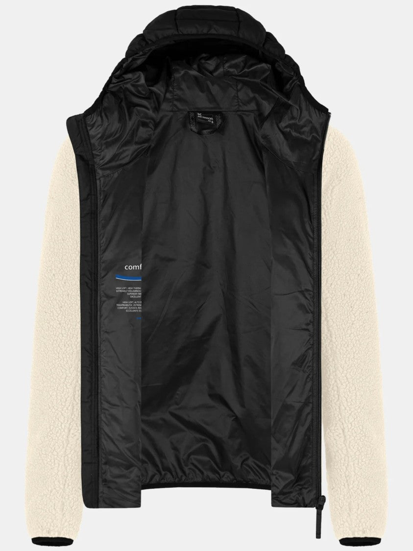 Montura Hybrid Sherpa-Fleece Jacket With Quilted Front And High Collar