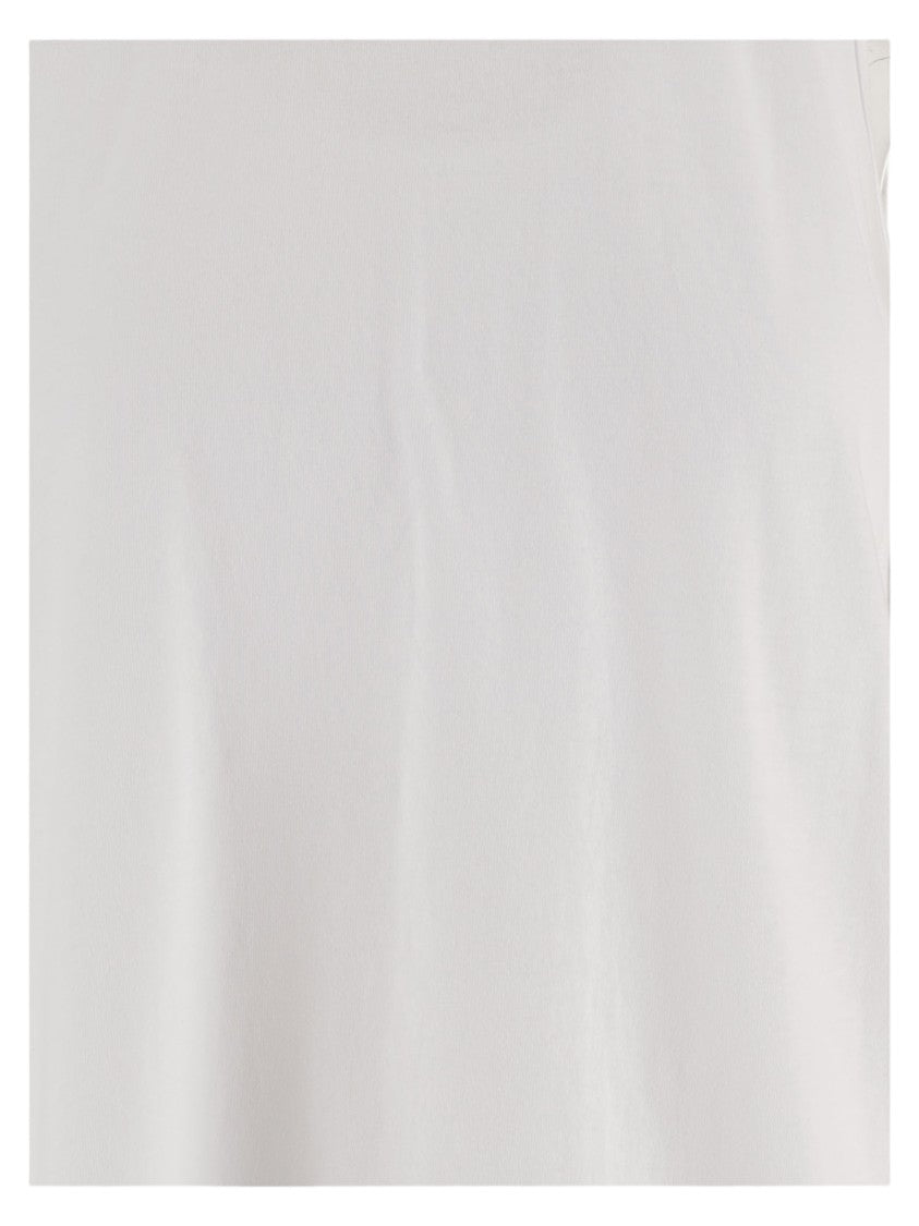 Darkpark Cotton Tank Top With Fitted Underlay