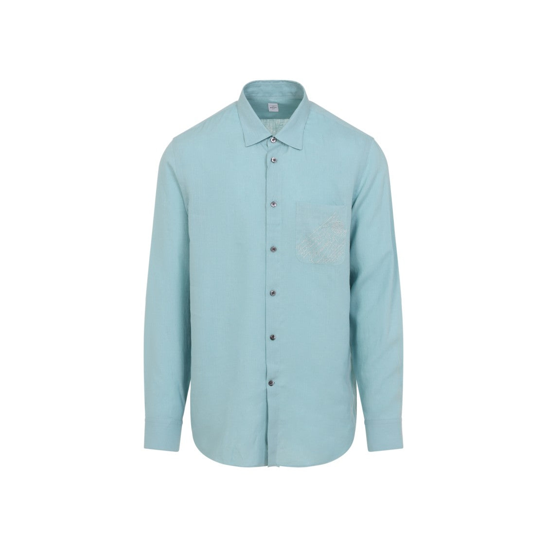 Berluti Light Blue Linen Shirt