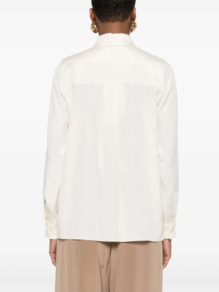 Max Mara Button-Down Silk Shirt