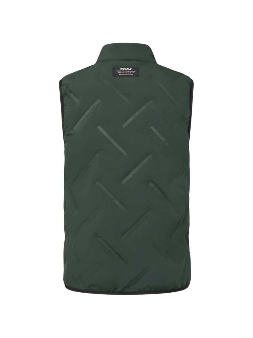 Ecoalf Santoño High Collar Padded Geometric Gilet