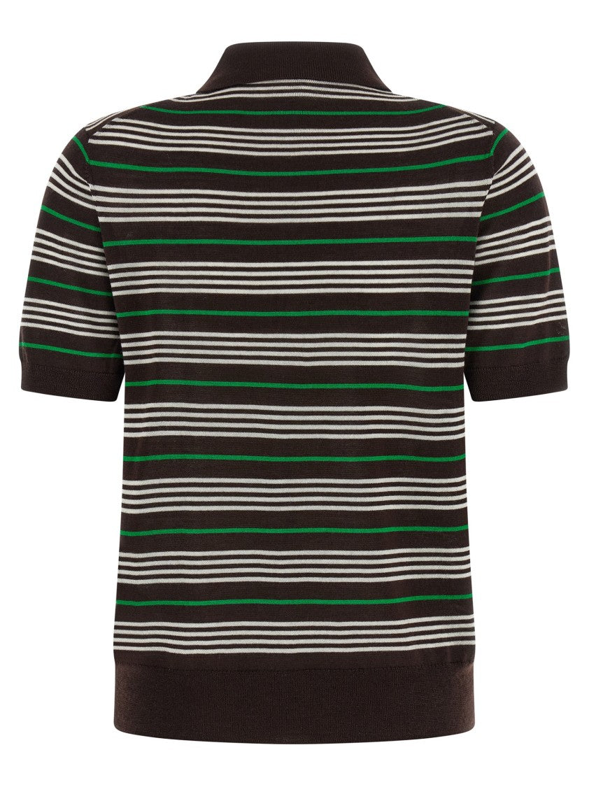 P.A.R.O.S.H. 'Listripes' Polo Shirt