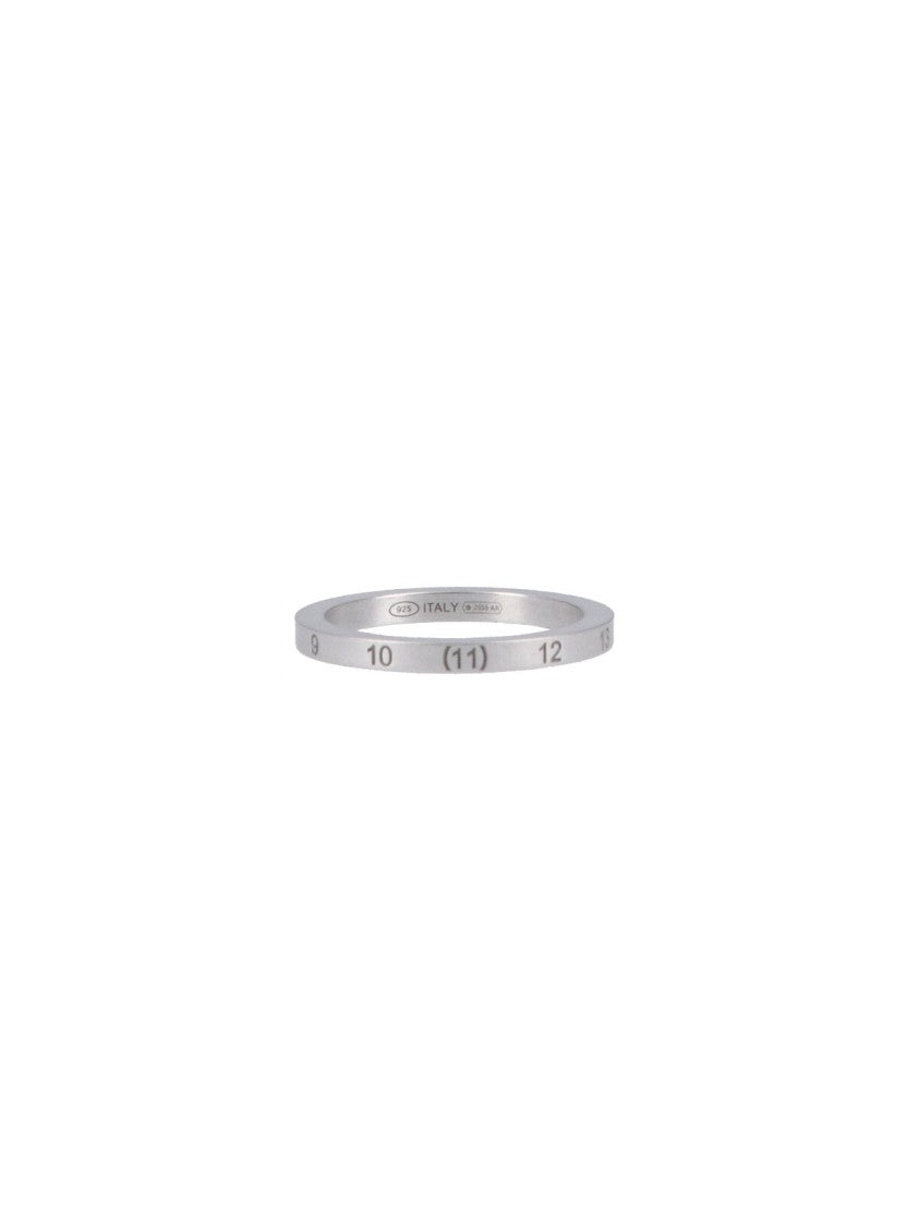 Maison Margiela "Numeric" Ring – Silver