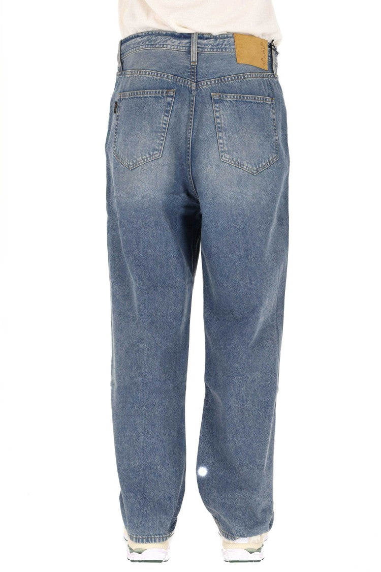 Haikure Ray Dusty Blue Cotton Jeans