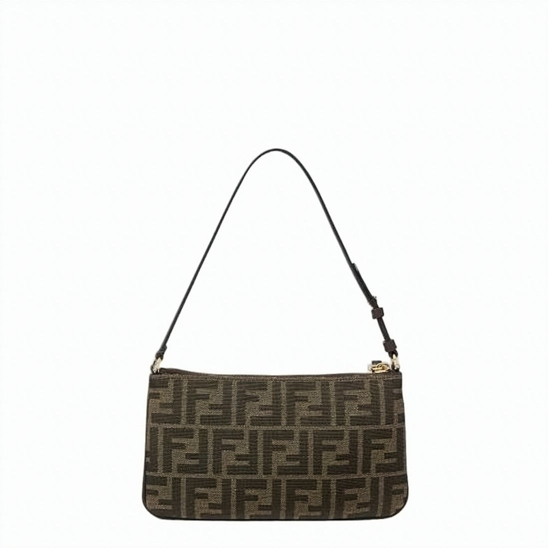 Fendi Compact Monogram Pattern Fendi Pouch