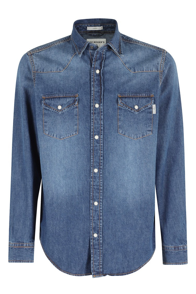 Roy Rogers Medium Blue Denim Shirt