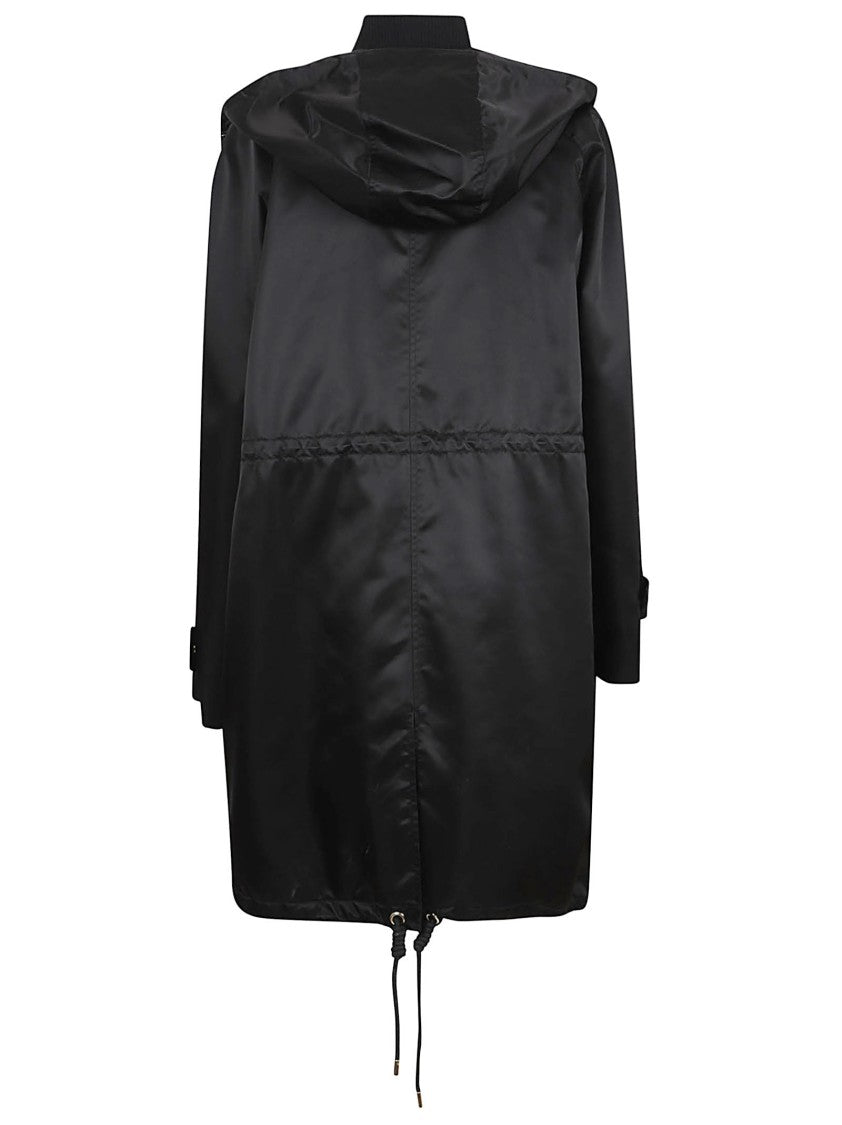 Pinko Tailored Black Jacket With Drawstring Hem