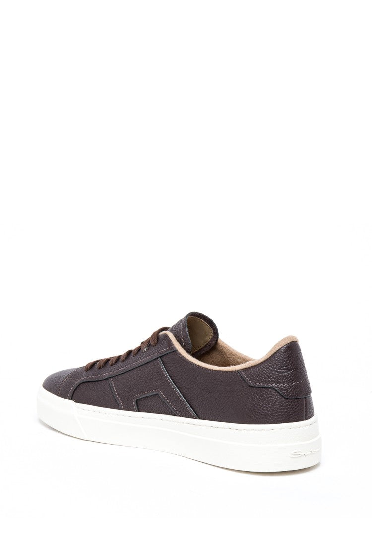 Santoni Gloria Model Leather Sneakers