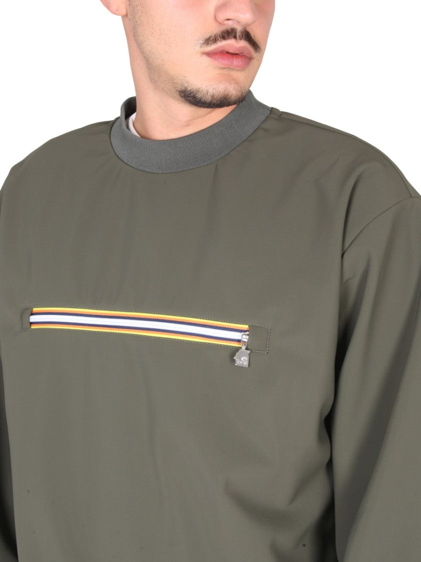 K-Way Olive Green Sweatshirt
