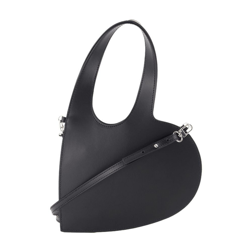 Coperni Baby Heart Crossbody - Leather - Black