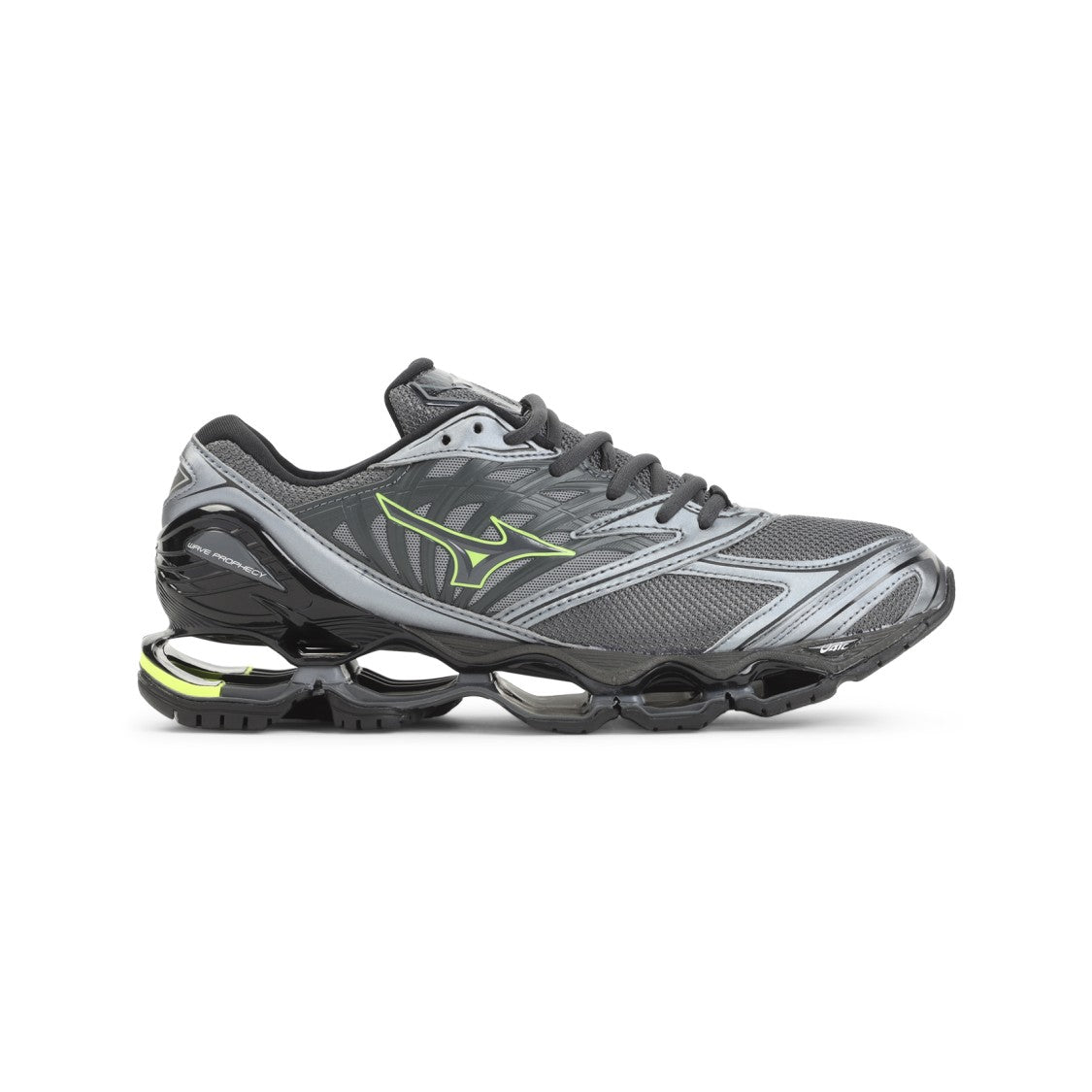 Mizuno Athletic Sneakers With Breathable Mesh And Leather Accents