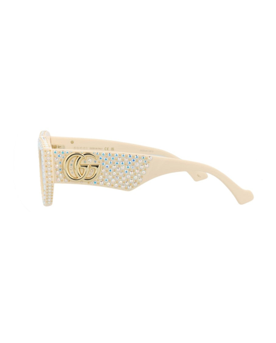 Gucci Cat Eye-Frame Recycled Acetate Sunglasses