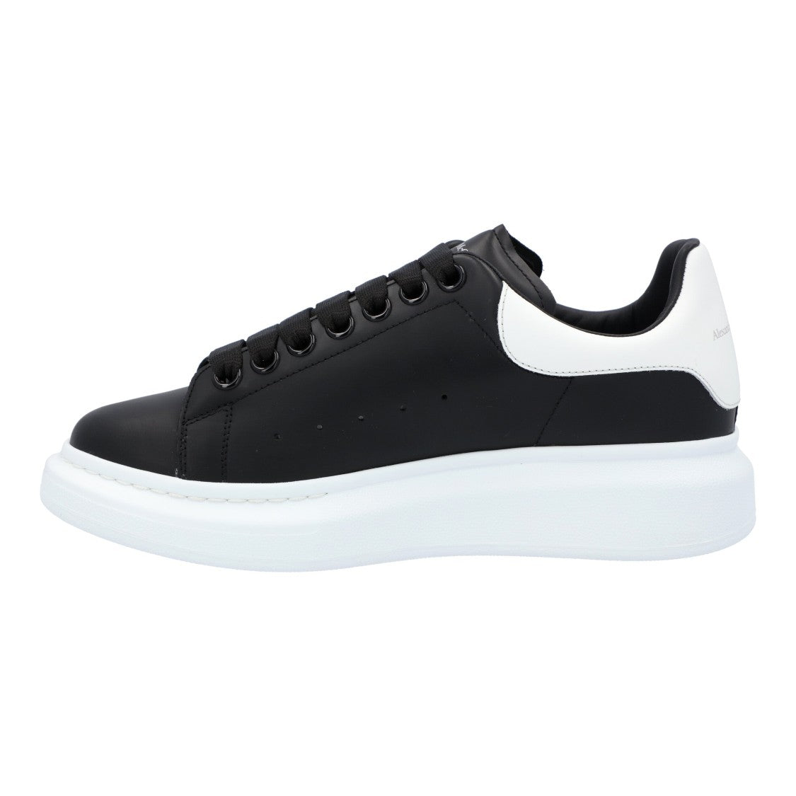 Alexander Mcqueen Oversized Sneaker 'Larry' In Black/White