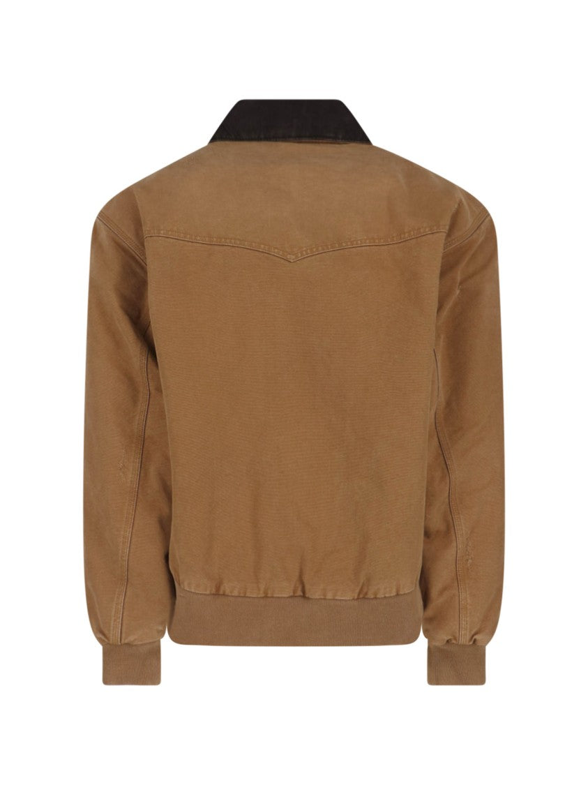Carhartt Wip Brown Og Santa Fe Organic Jacket