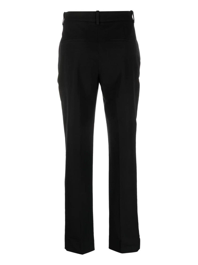 Calvin Klein Ankle-Length Trousers In Stretch Gabardine With Tailored Finish
