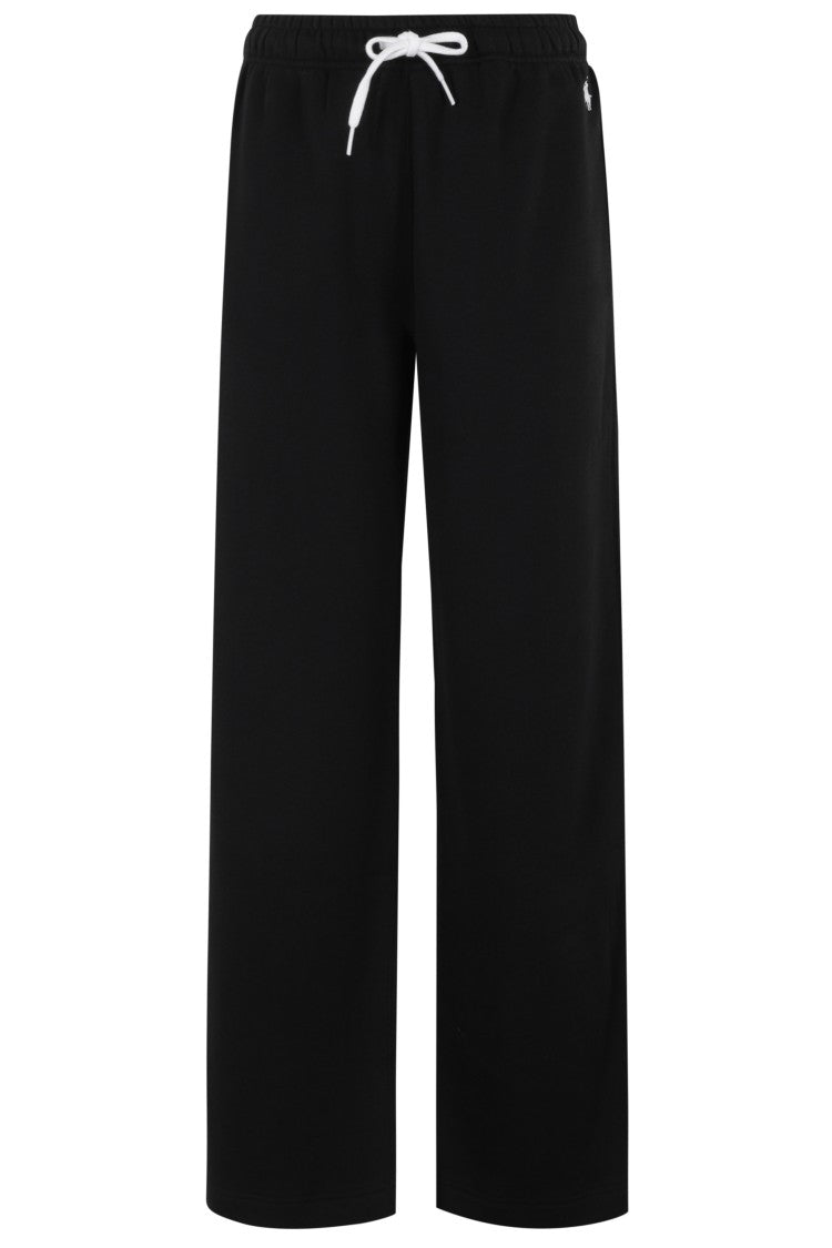 Polo Ralph Lauren Relaxed-Fit Black Sweatpants With Drawstring Waist