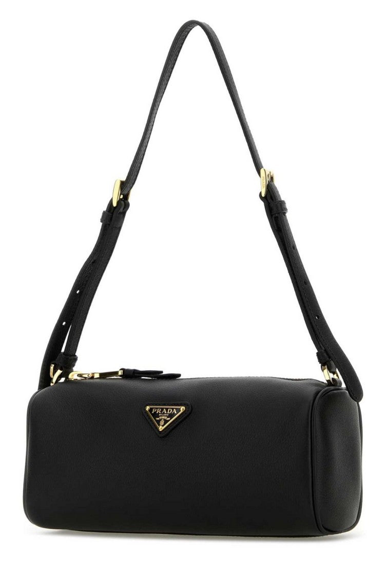 Prada Smooth Calf Leather Rectangular Shoulder Bag