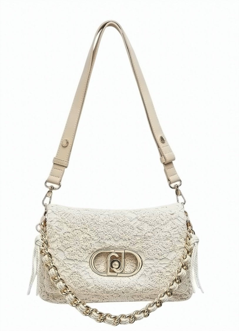 Liu Jo Lapuffy Crochet Shoulder Bag