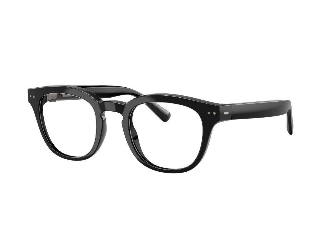 Nuance Audio Black 0Aw5002 Keyhole Sunglasses
