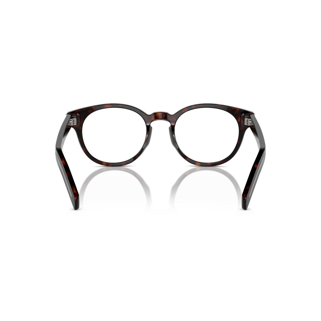 Prada 0Pr A14v Round Tortoiseshell Acetate Eyeglasses