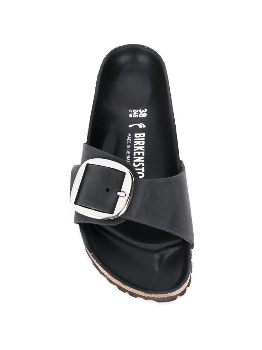 Birkenstock Statement Metallic Buckle Sandals