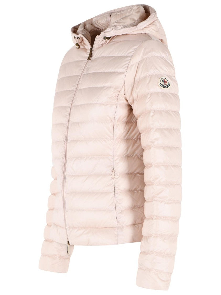 Moncler Feather-Padded Down Jacket With Adjustable Hood And Hidden Pockets