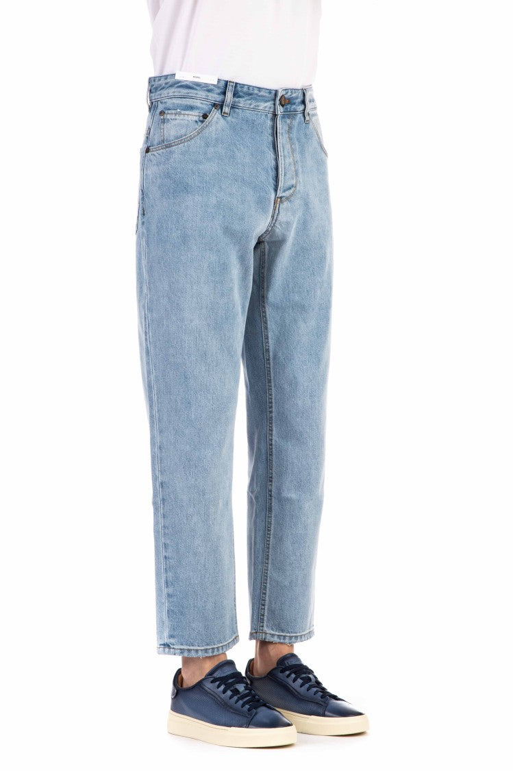 Pt Denim Light Wash Pure Cotton Rebel Fit Jeans
