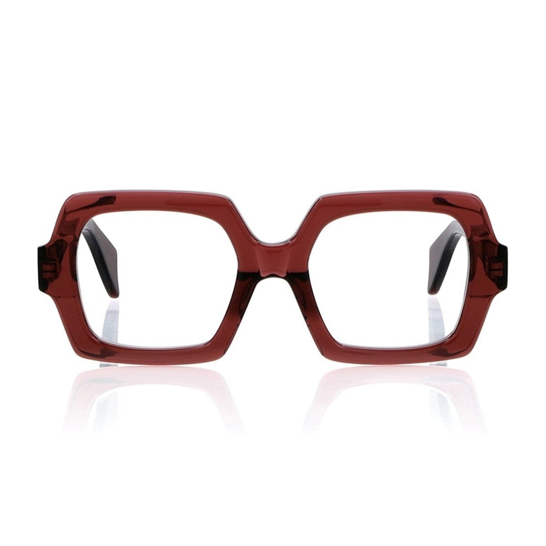 Monokol Bordeaux Mk304 Acetate Geometric Sunglasses