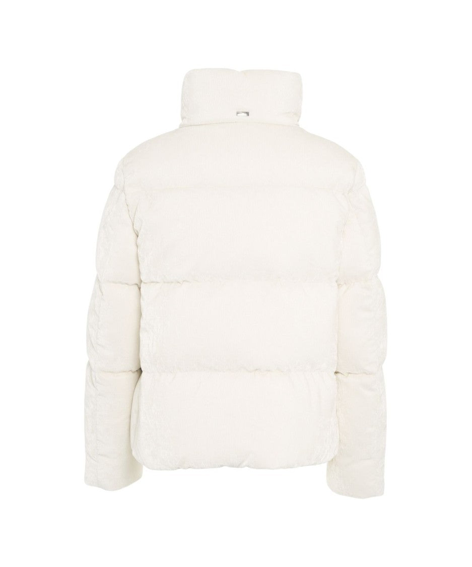Herno Lightweight Puffer Jacket With High Collar